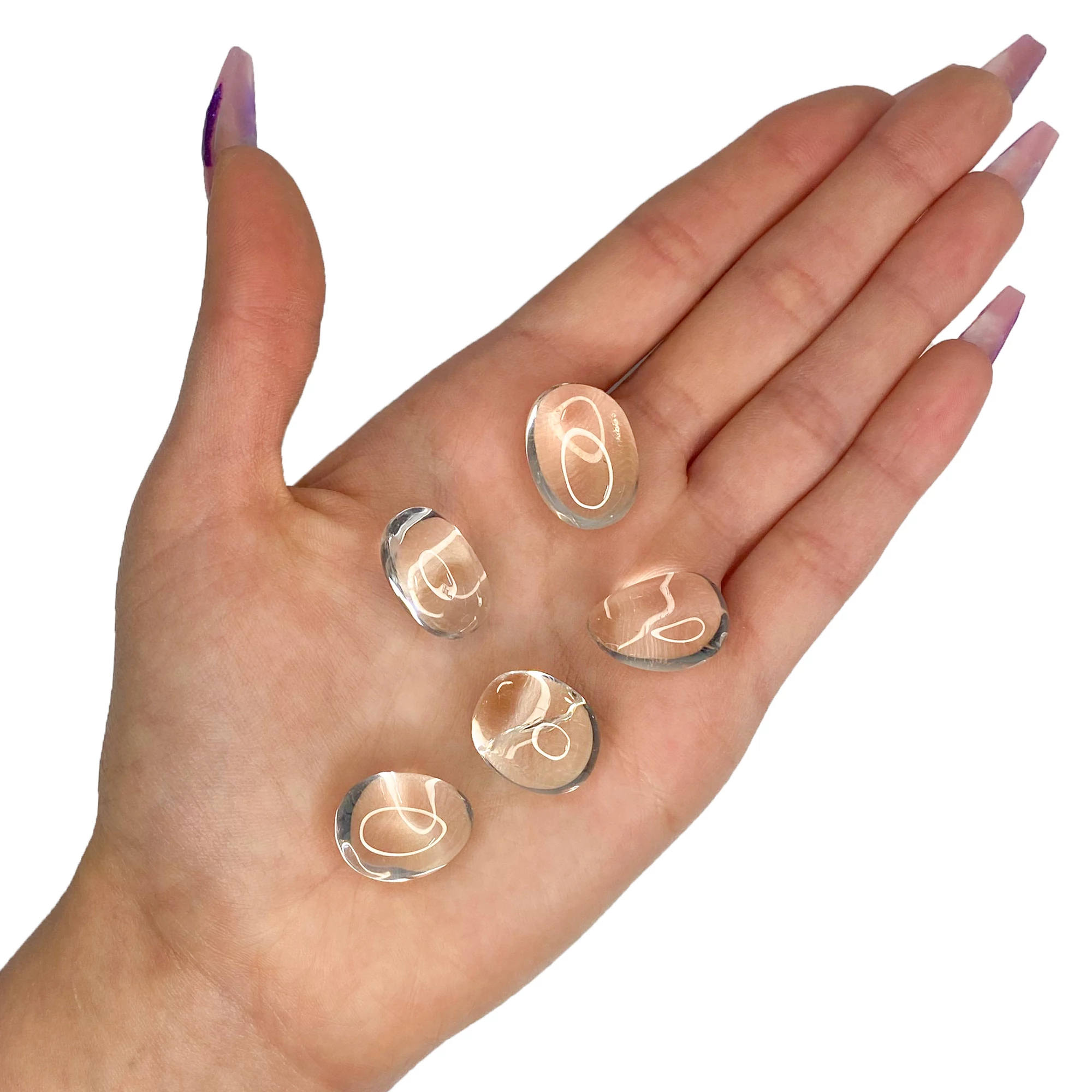 Hegyikristály mini marokkő 5 db