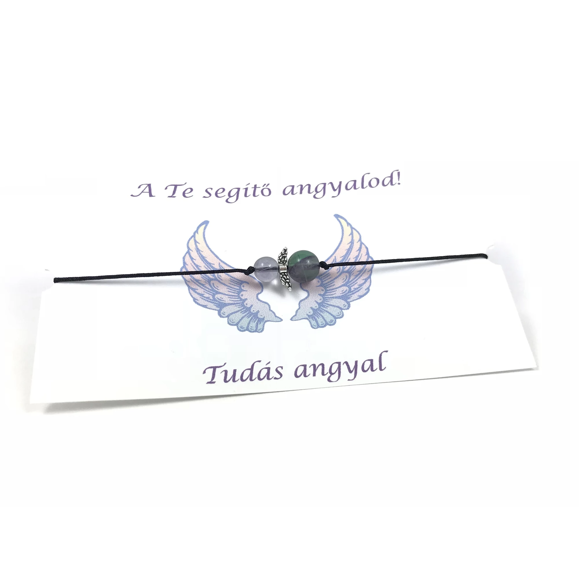 Tudás angyal karkötő