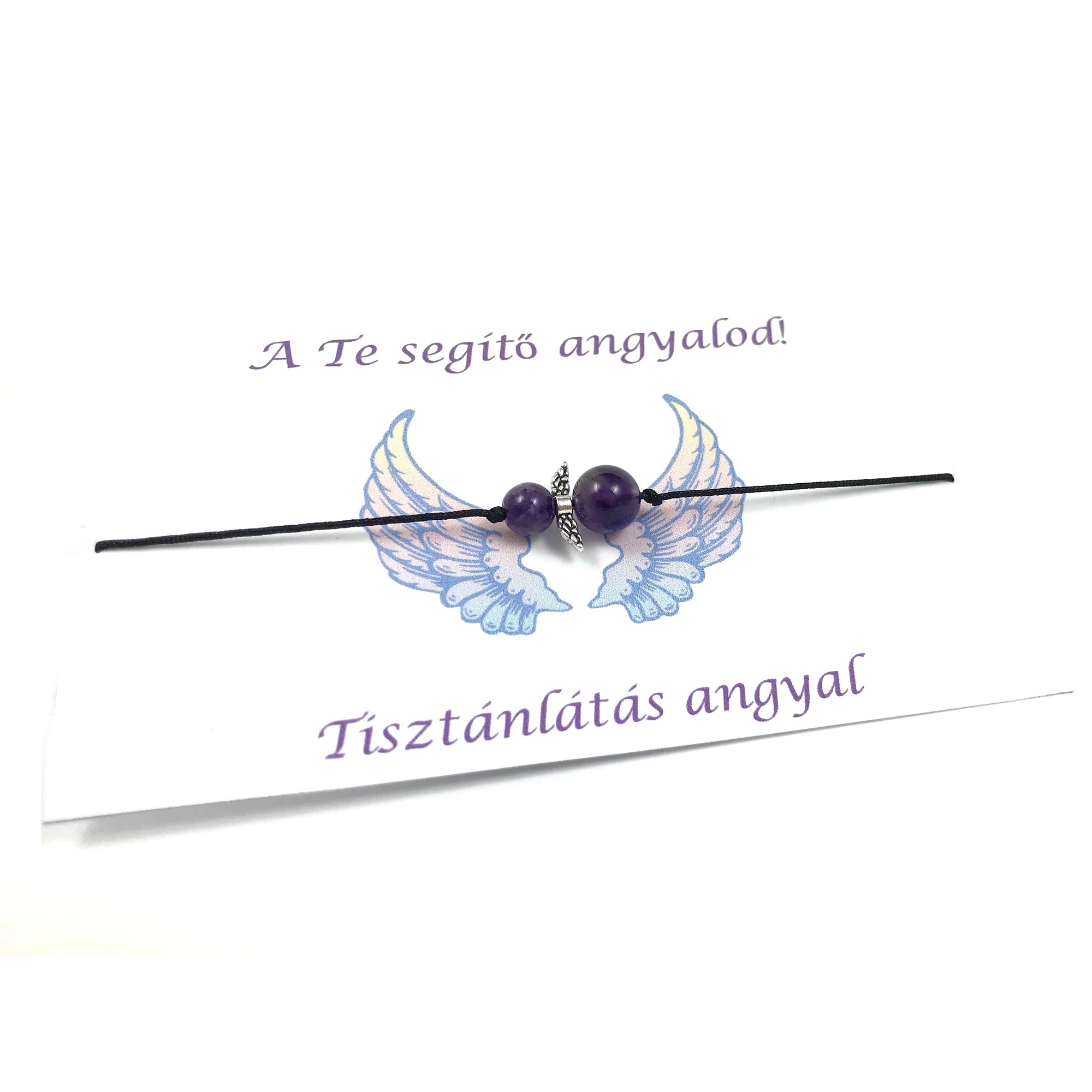 Tisztánlátás angyal karkötő