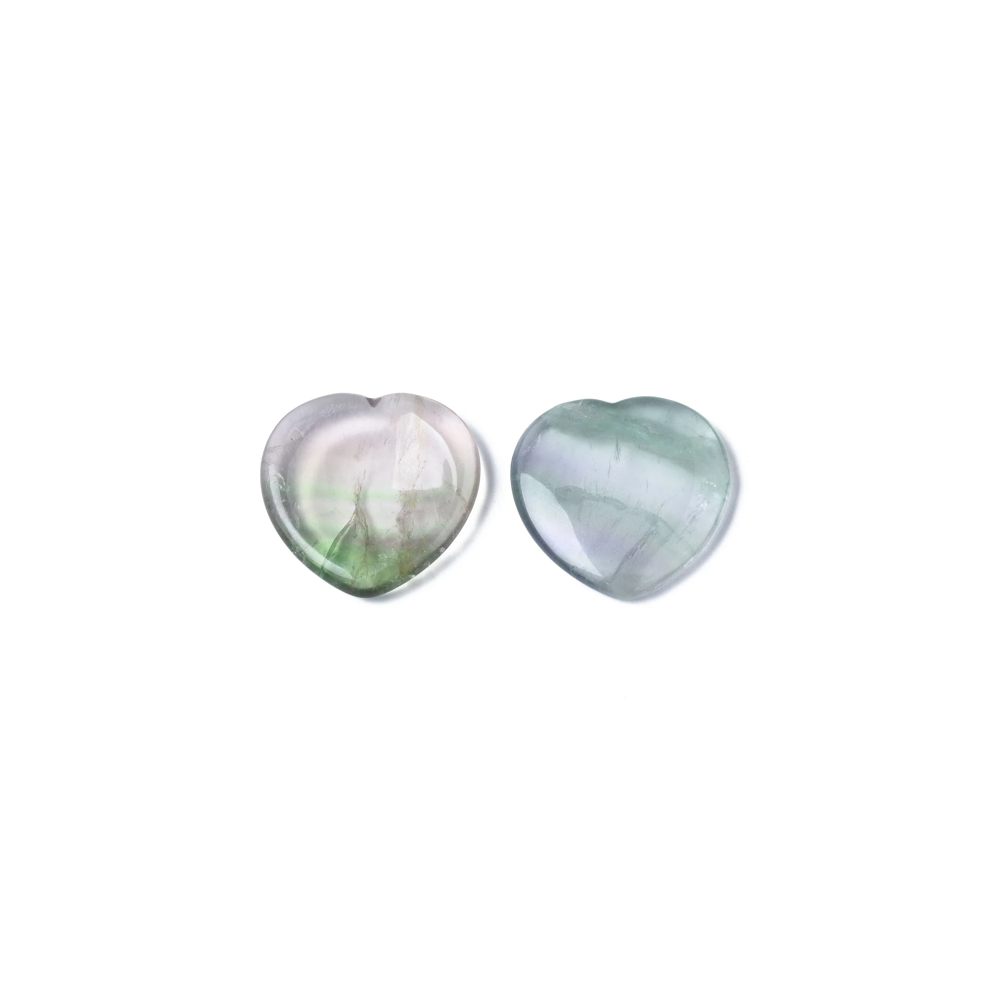 Kép 2/2 - Szív formájú fluorit worry stone